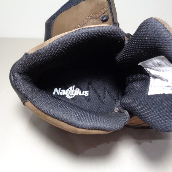 Nautilus Size 10 Wide N1845 Brown Boots New Men\'s Composite Toe Work Shoes main image 8